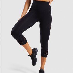 Gymshark Energy + Seamless Crop Leggings